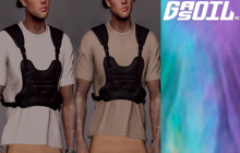 [GL - inc.] - Edouard Chest Abstract Blue