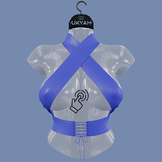 ~UKYAH~ Donatella Top (07 - Blue)