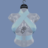 ~UKYAH~ Donatella Top (08 - Light Blue)