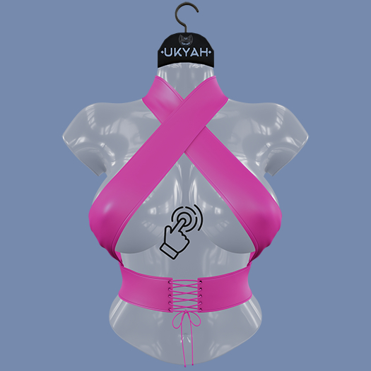 ~UKYAH~ Donatella Top (11 - Pink)