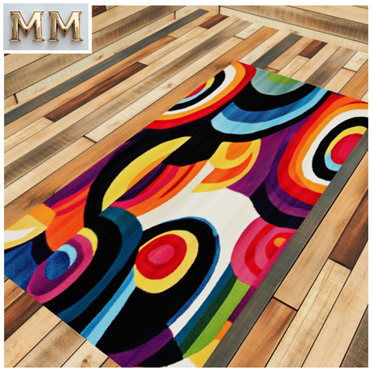 - M.M - Mesh Rug - 5 - Pop Art - 1LI