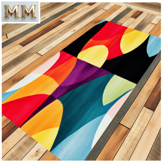 - M.M - Mesh Rug - 6 - Pop Art - 1LI