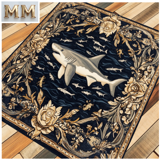- M.M - Mesh Rug - 11 - Shark - 1LI