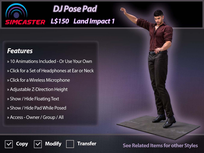 DJ Pose Pad
