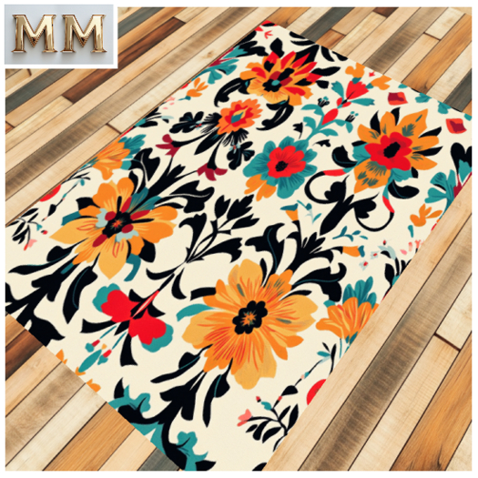 - M.M - Prim Rug - 19 - 1L - Retro