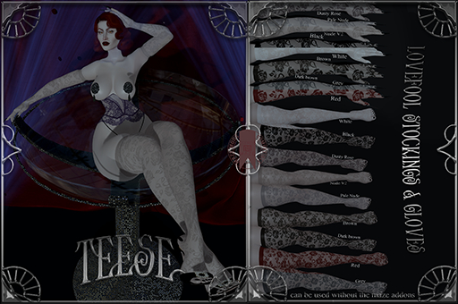 { Teese } Lovefool Gloves l Fatpack l Add To Unpack