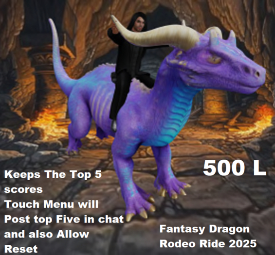 Fantasy Dragon Rodeo Ride 2025