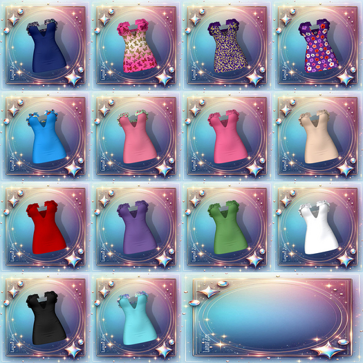 FATPACK Ruffle Dress LaraX Waifu Legacy Reborn