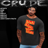 Blah Blah Blah Blah Men's T-Shirt (MCT) <Wear Me>