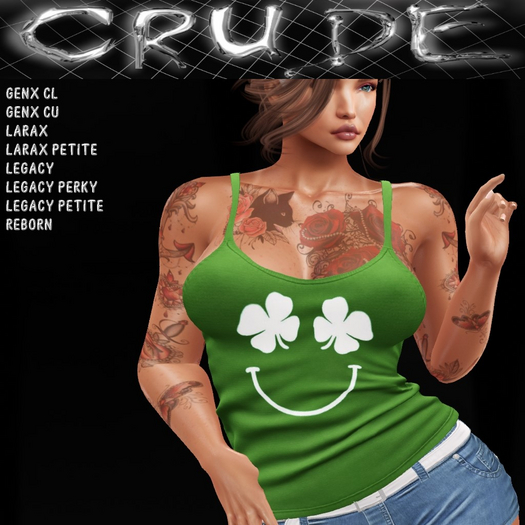 Clover Smile Women's Tank (WT1 WP)  <Wear Me>
