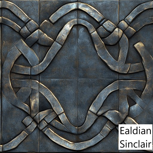 Celtic Steel Wall Seamless Texture