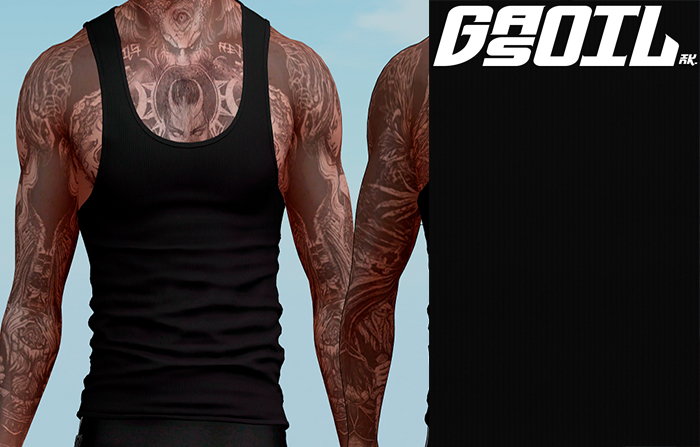 [GL - inc.] - Aaron Tank Top Black