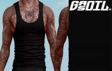 [GL - inc.] - Aaron Tank Top Black