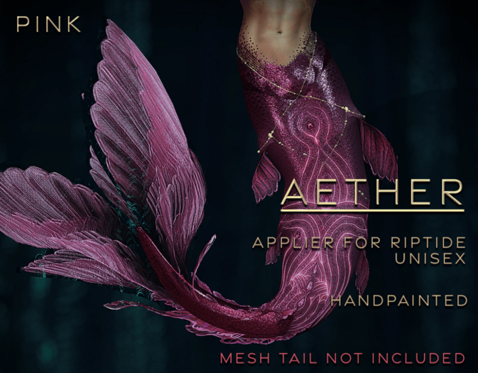 Second Life Marketplace - [AURO] : Te Moana - Aether - PINK [RIPTIDE] (add)