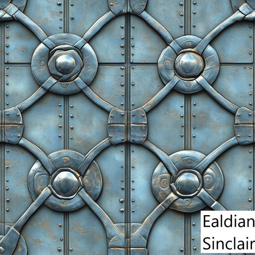 Celtic Riveted Metal Seamless Texture