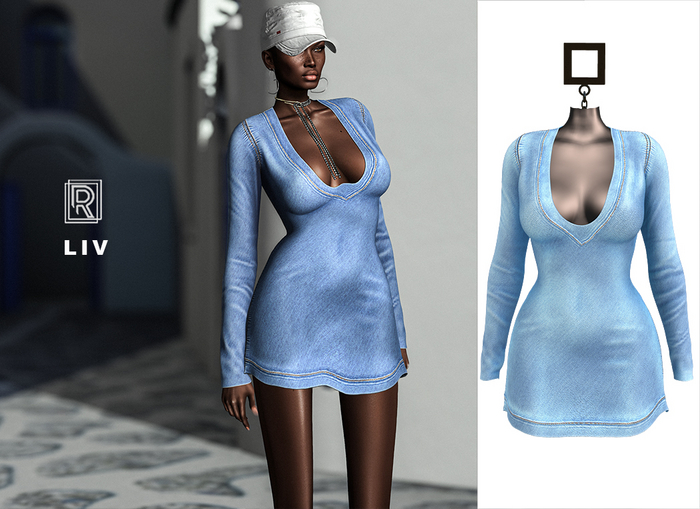 RAPTURE-Dress Liv-Ice