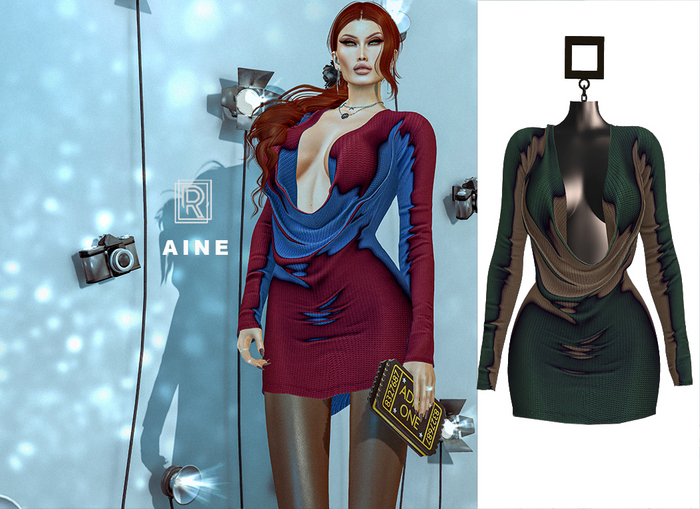 RAPTURE-Dress Aine-Pine