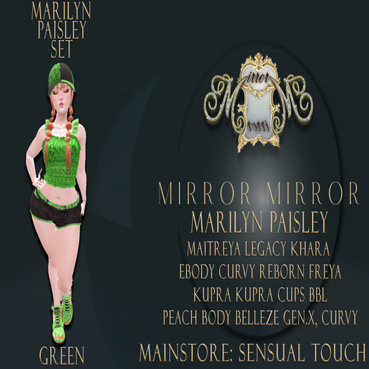 MARILYN SHORTS SINGLE GREEN