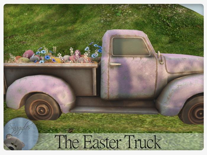 The Easter Spring Truck By Snuggles 