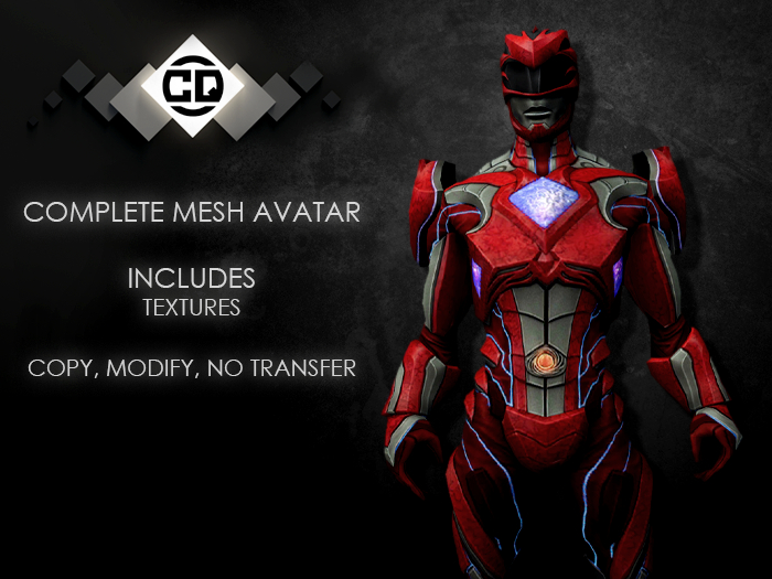 ◁.:CQ:. Red Ranger 2017 Bento Avatar▷