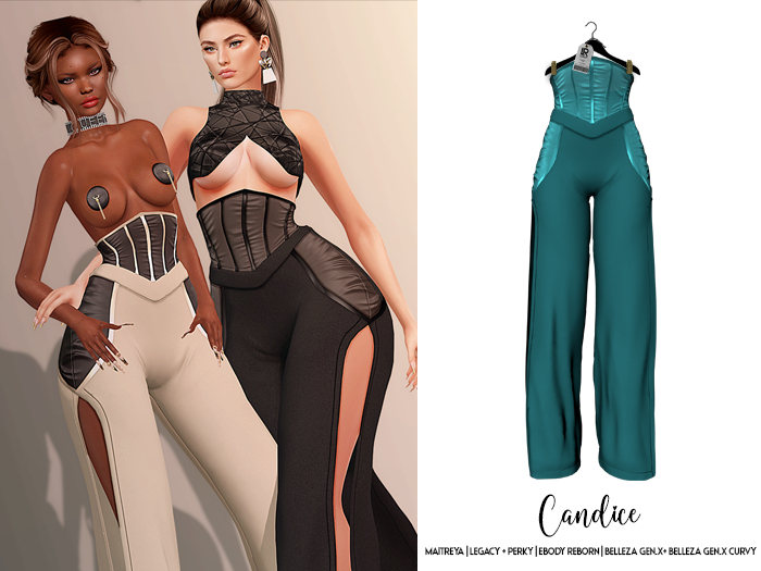 LEROY - Candice Pants - Sea Green