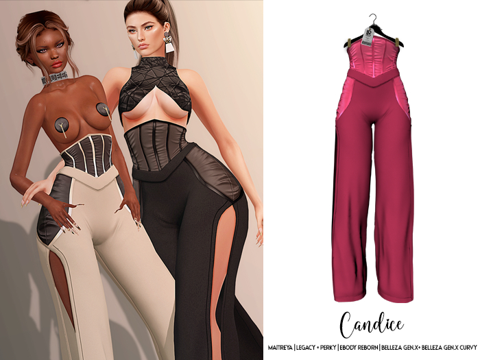LEROY - Candice Pants - Magenta