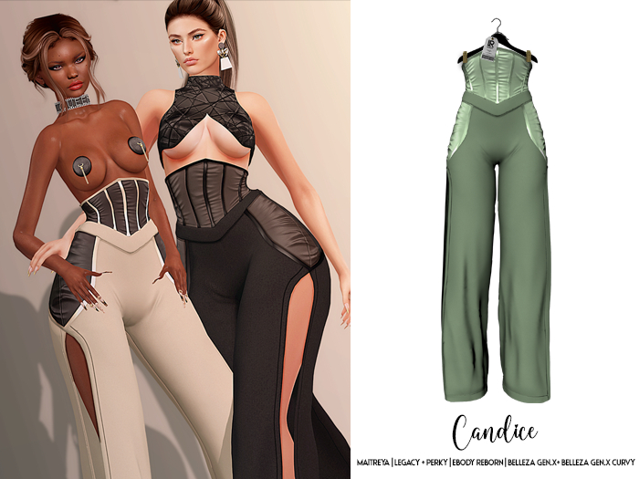 LEROY - Candice Pants - Jade