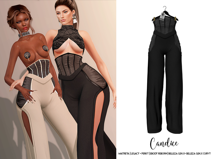 LEROY - Candice Pants - Black