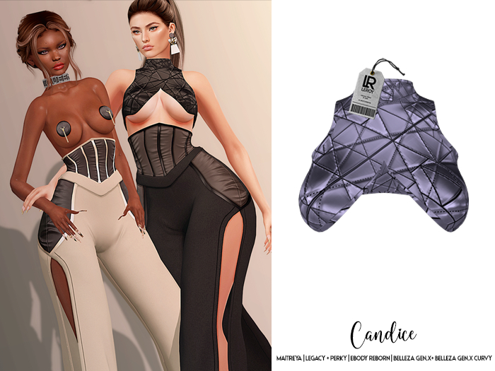 LEROY - Candice Cropped - Lavender