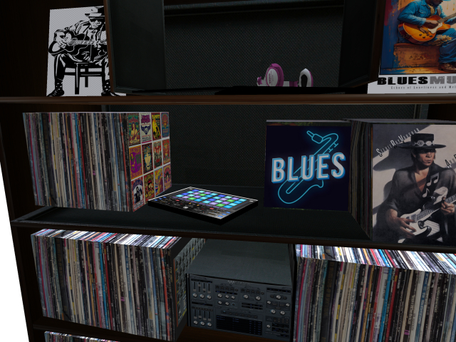 The Blues Collection Unit Shelf Records