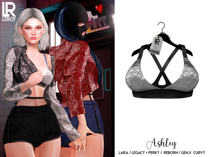 LEROY - Ashley Top - Silver