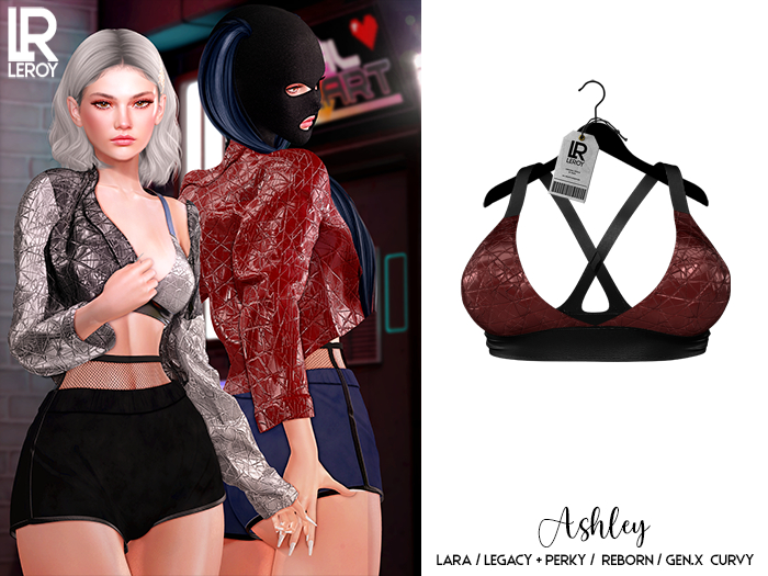 LEROY - Ashley Top - Red
