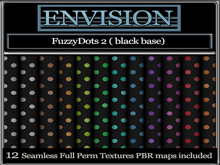 Envision!FuzzyDots2(blackbase)( boxed)