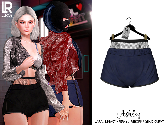 LEROY - Ashley Short - Navy