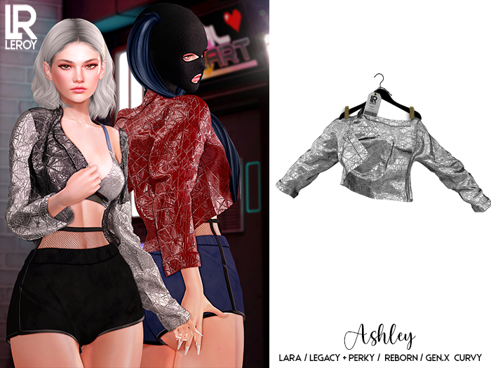 LEROY - Ashley Jacket - Silver