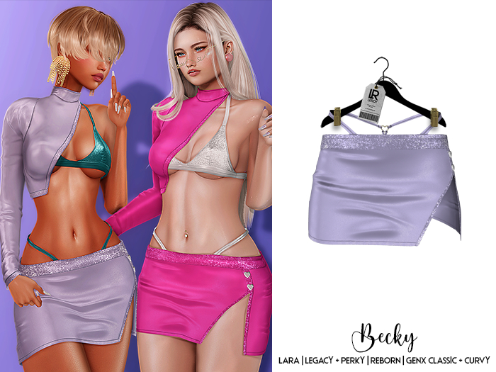 LEROY - Becky Skirt - Lavender