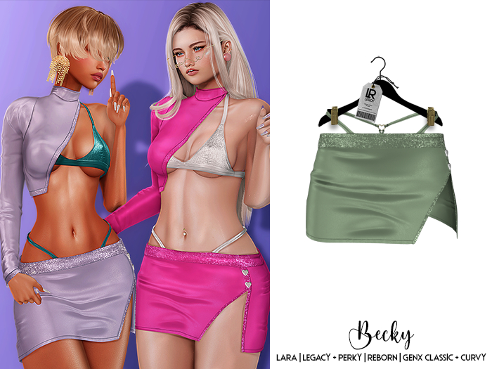 LEROY - Becky Skirt - Jade