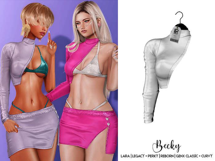 LEROY - Becky Blouse - White