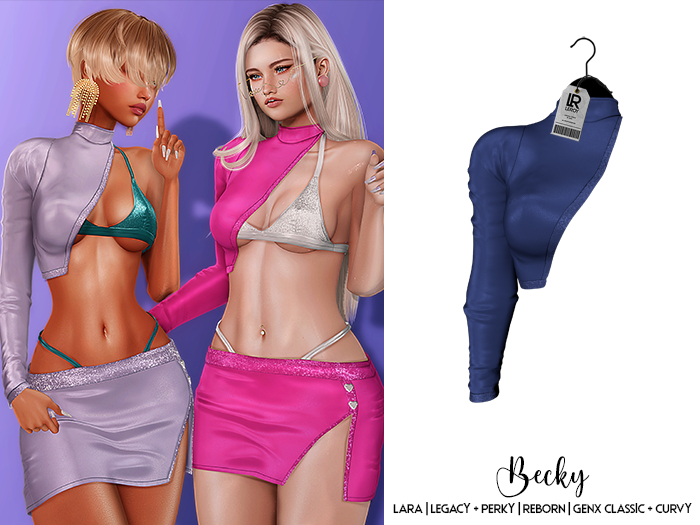 LEROY - Becky Blouse - Starry Blue