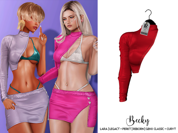 LEROY - Becky Blouse - Red Apple