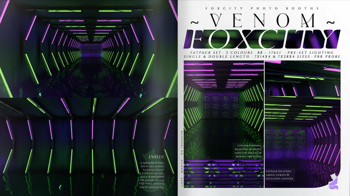 FOXCITY. Photo Booth - Venom (Fatpack)