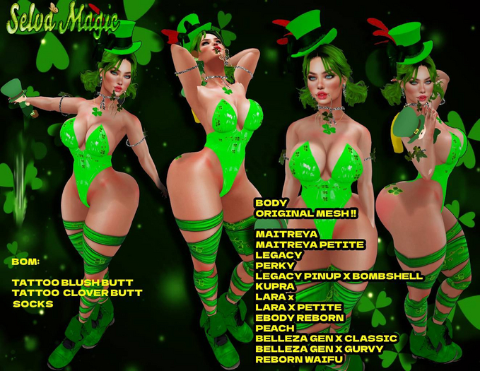 SAINT PATRICK_MAITR-MAI.PETITE-LEGACY-PERKY-PINUP-LARA-REBORN-E