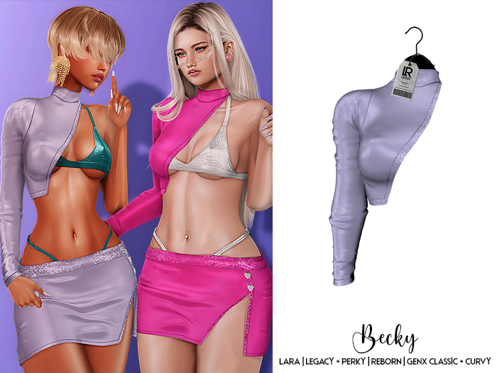 LEROY - Becky Blouse - Lavender