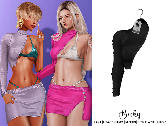 LEROY - Becky Blouse - Black