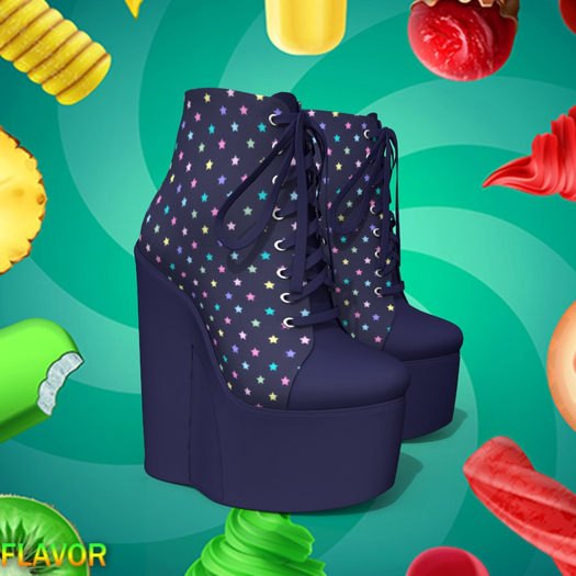 Stars Wedge Boots LEGACY