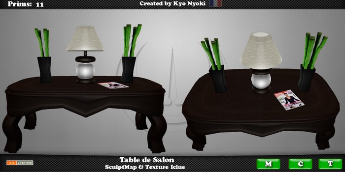 Table de Salon Full Perm