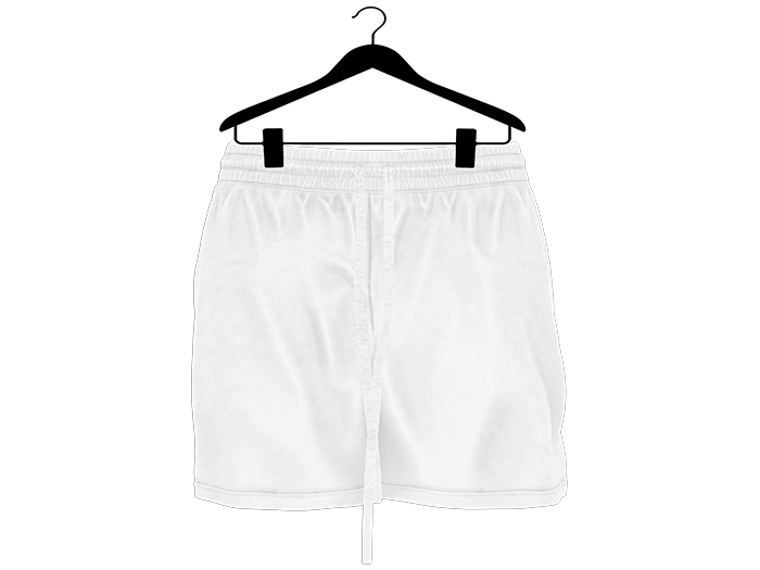 Spade: Kaylin Set Shorts (White)