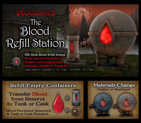 The Blood Refill Station