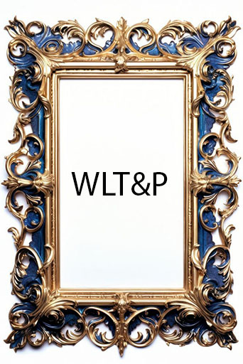 WL-Blue & Gold Real Mirror