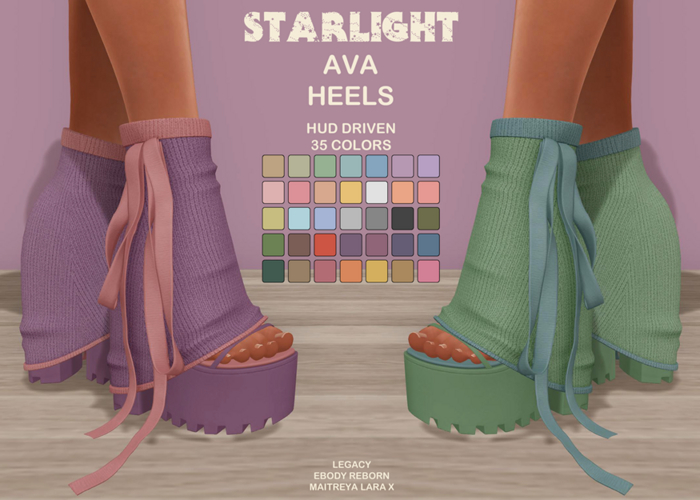 :: SA ::  Ava - Heels with HUD